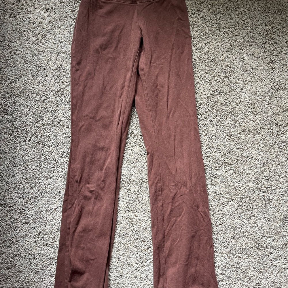 Brown Flared Pants